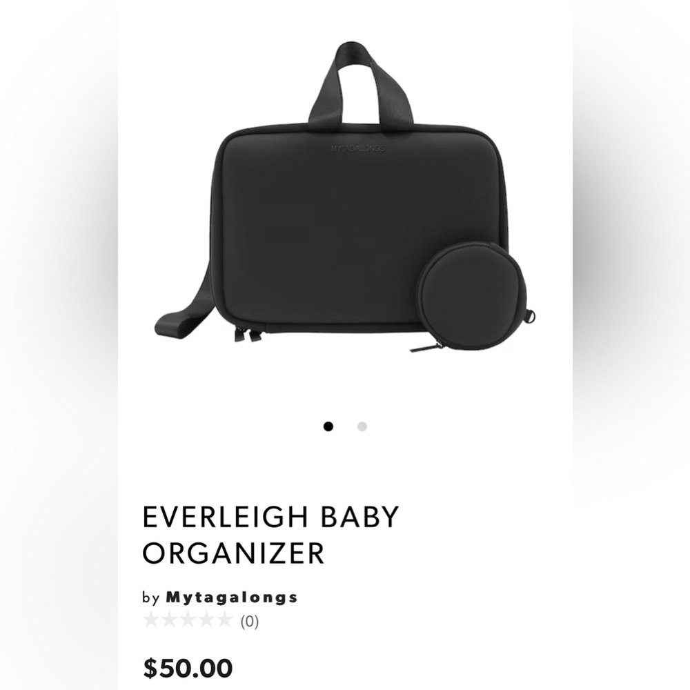 ‼️🌴☀️SALE‼️ 👶🏻🖤NWT Unisex EVERLEIGH BABY ORGANIZER